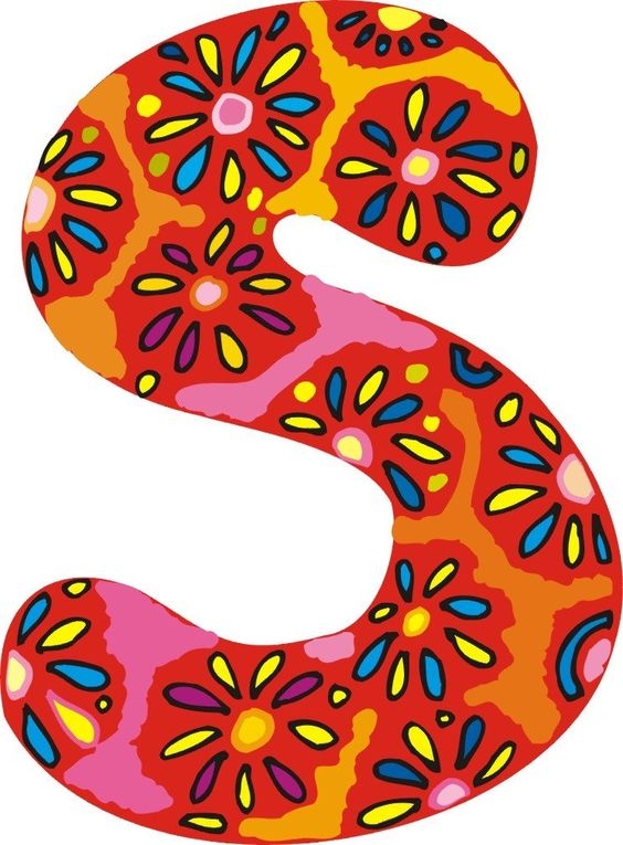 Single Printable Letters With Design