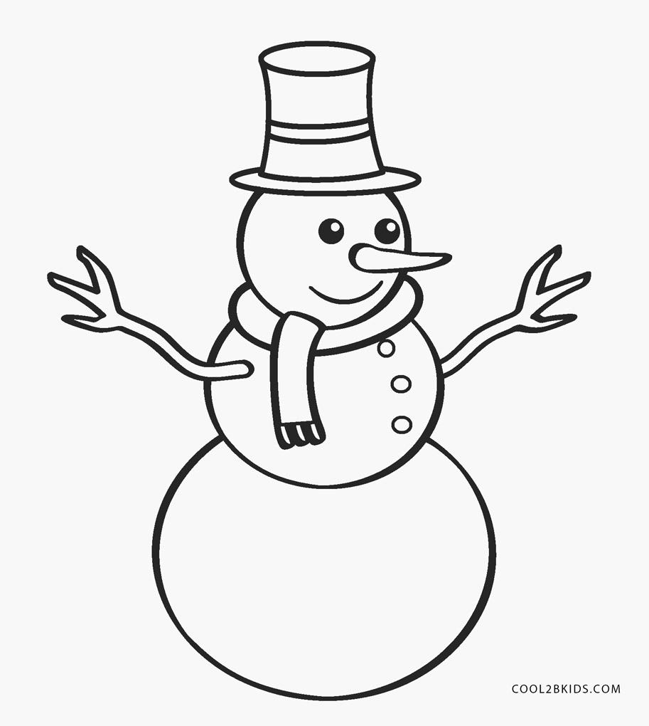 snowman coloring pictures printable