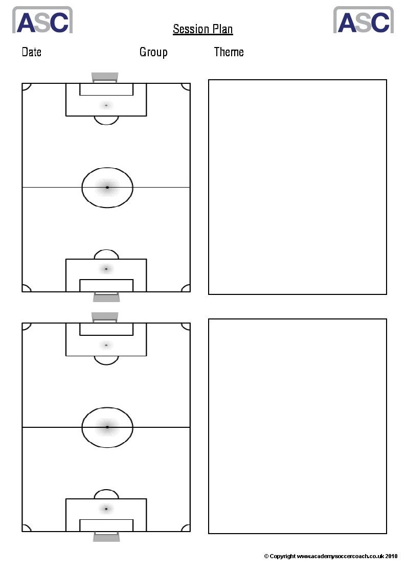 Soccer Practice Plan Template Printable Word Searches