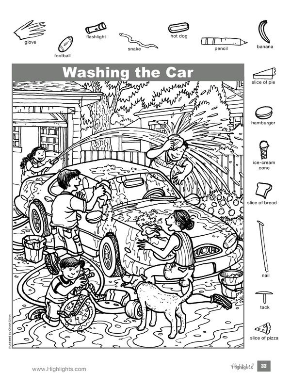 hidden pictures printable pdf