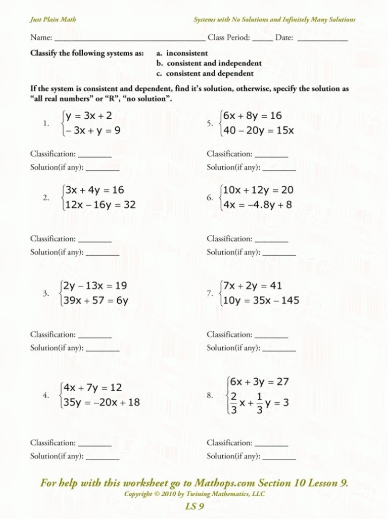 Solutions Worksheet Images Db excel