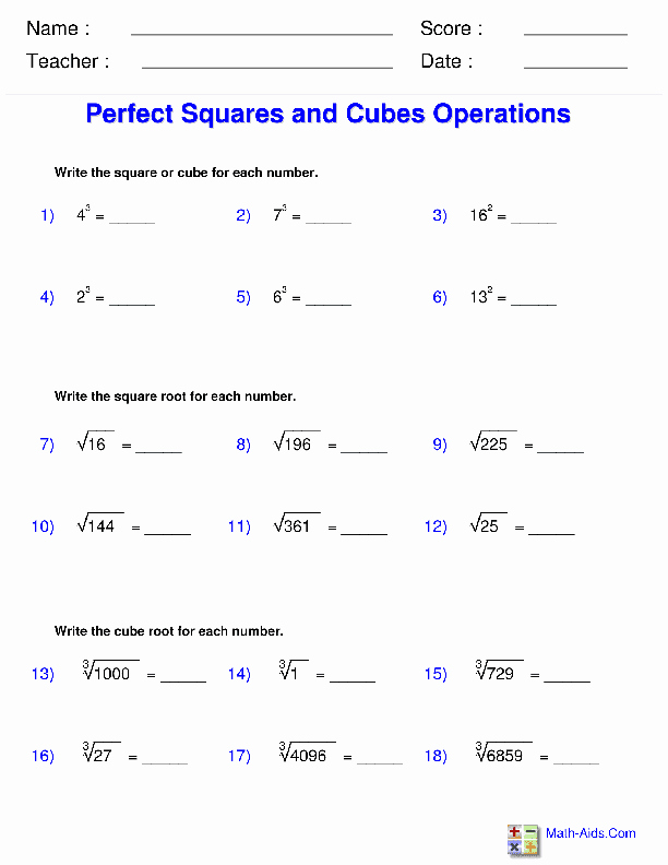 Solve Radical Equations Worksheet New Solving Radical Equations 
