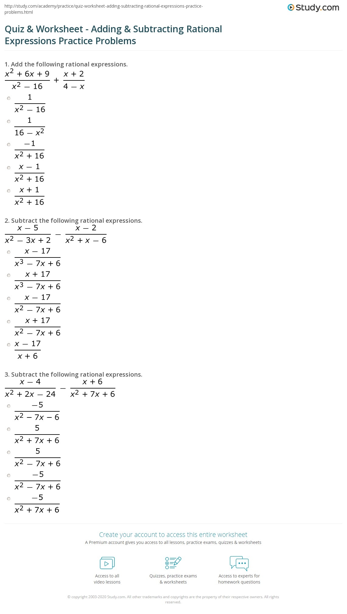Solve Rational Equations Worksheet Doc Diy Projects