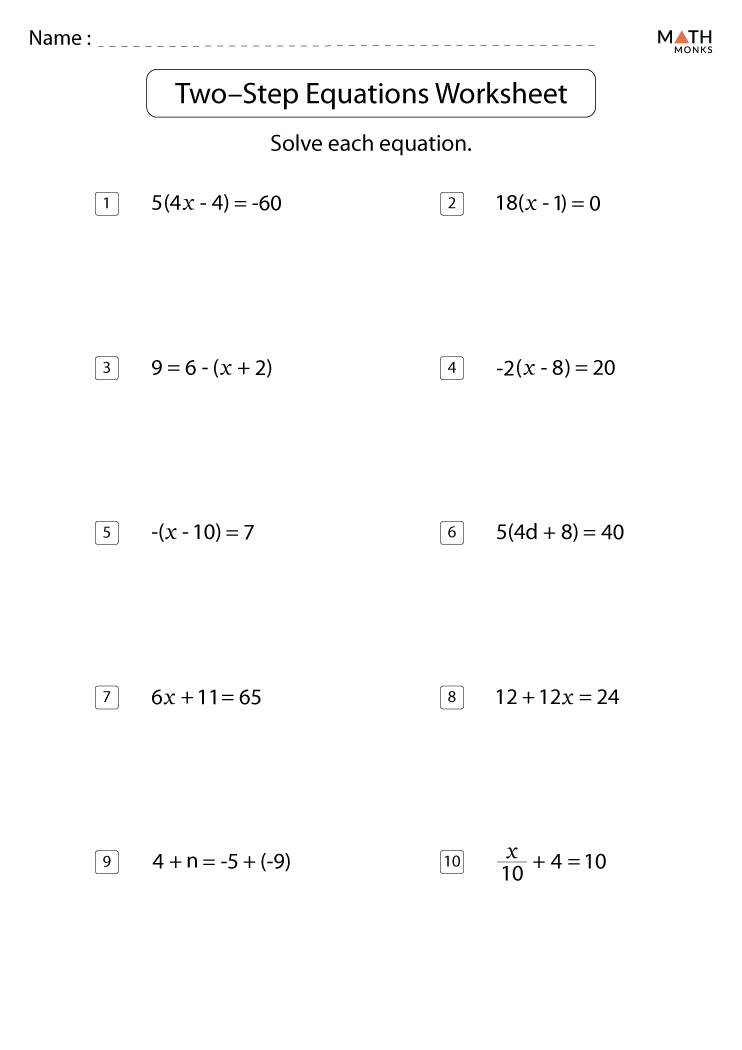 Solving Equations Worksheet Grade 9 Pdf Tessshebaylo
