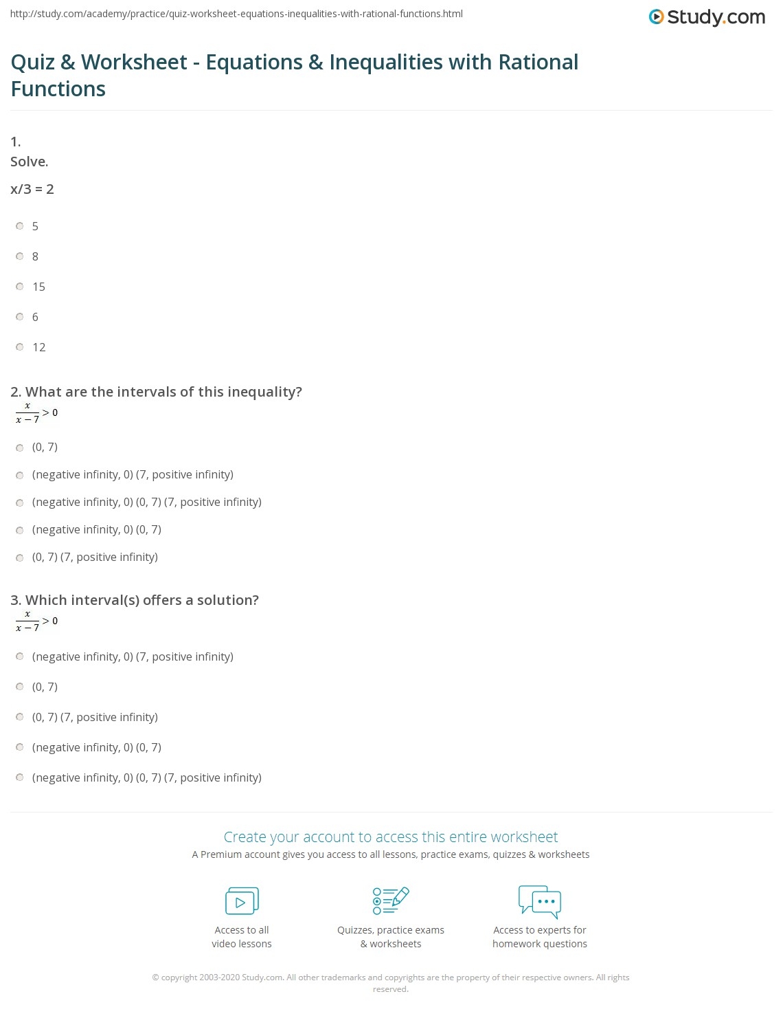 Solving Inequality Equations Worksheet Printable And Enjoyable Learning