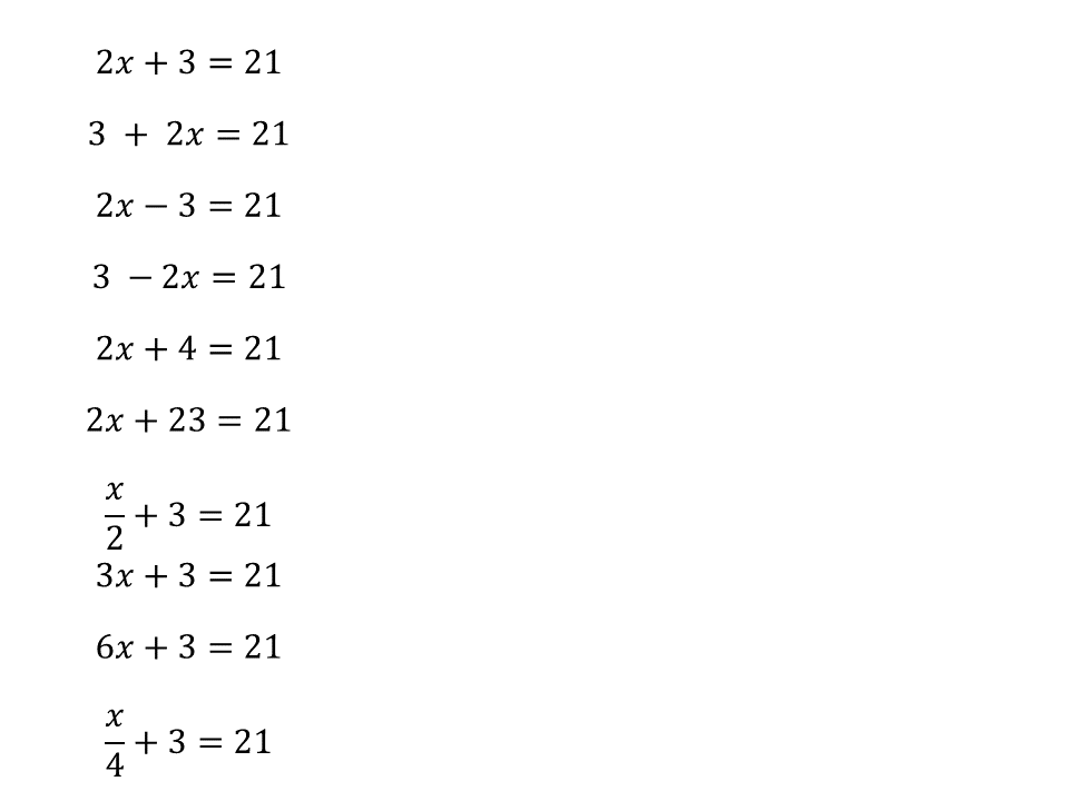 Solving Two step Equations Variation Theory Worksheets Library
