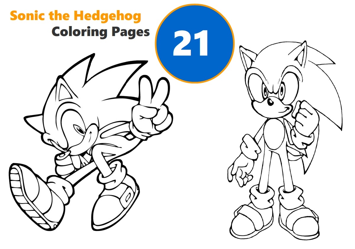 Sonic Hedgehog Printable