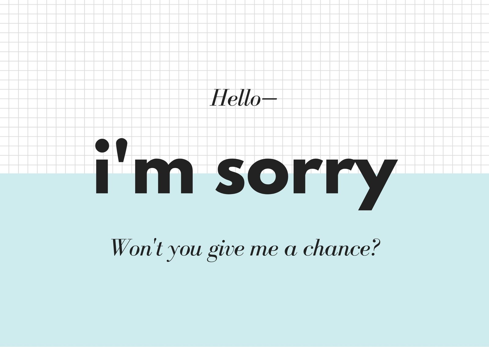 Sorry Card Template Cardtemplate my id