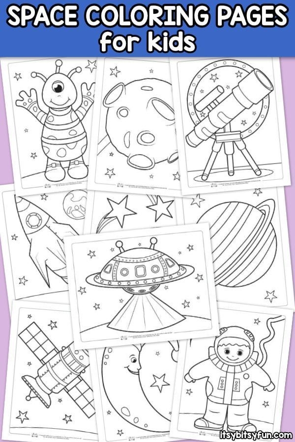 Space Printable Activities