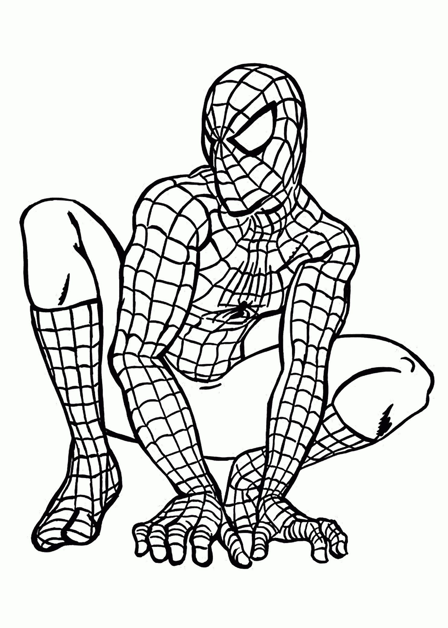 spiderman printable pictures