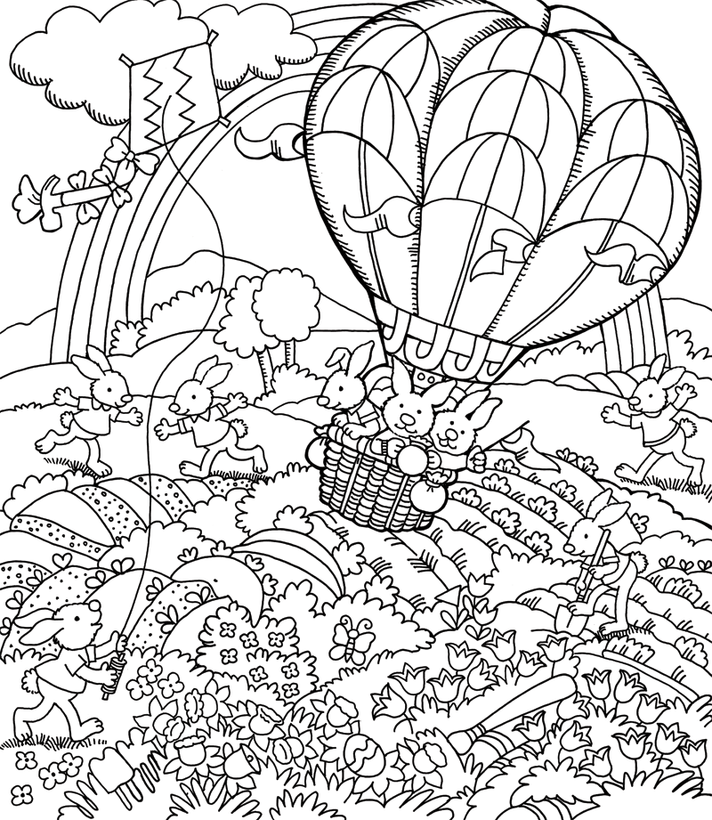 Spring Hidden Pictures Printable Printable Word Searches