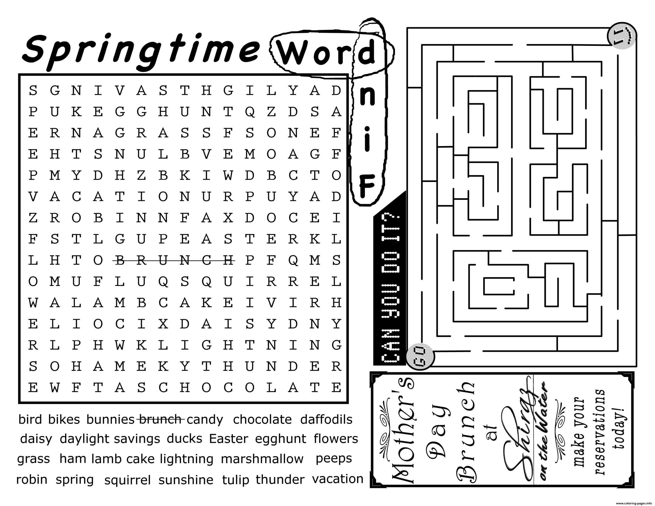 printable fun activity pages