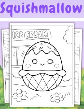 Squishmallow Coloring Pages PDF Printables Activity For Kids By 