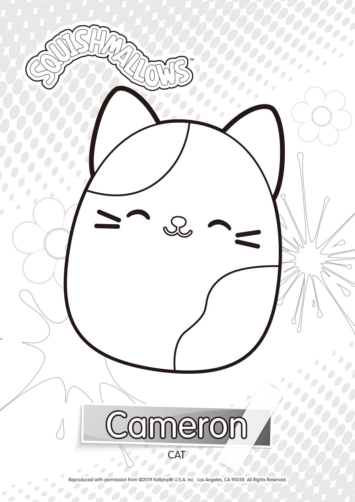 Squishmallows Printable Coloring Pages Printable Word Searches