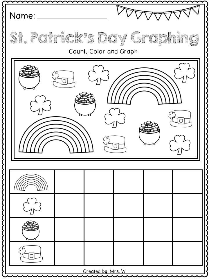 St Patricks Day Activities For Kindergarten Kindergarten
