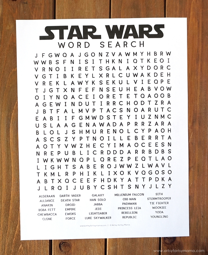 star wars printable pictures