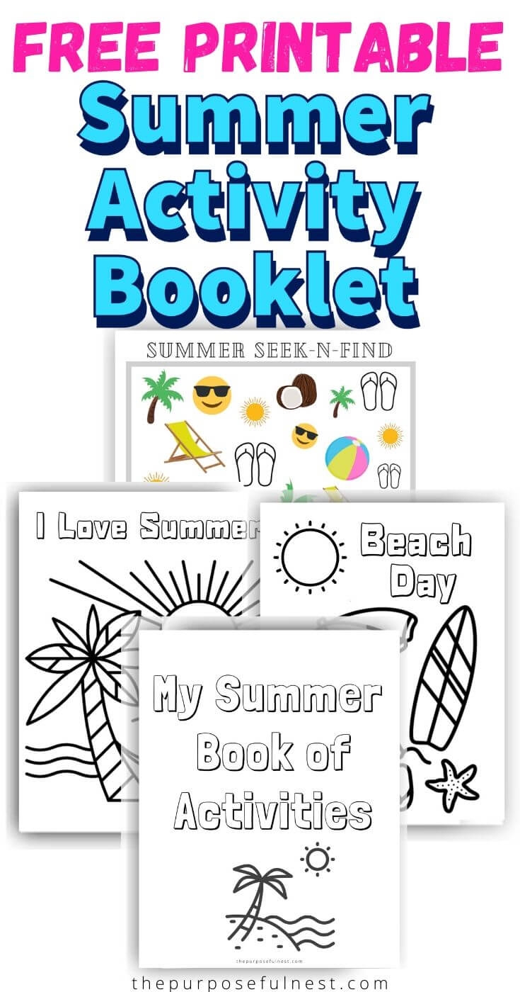 Summer Activity Book Printable