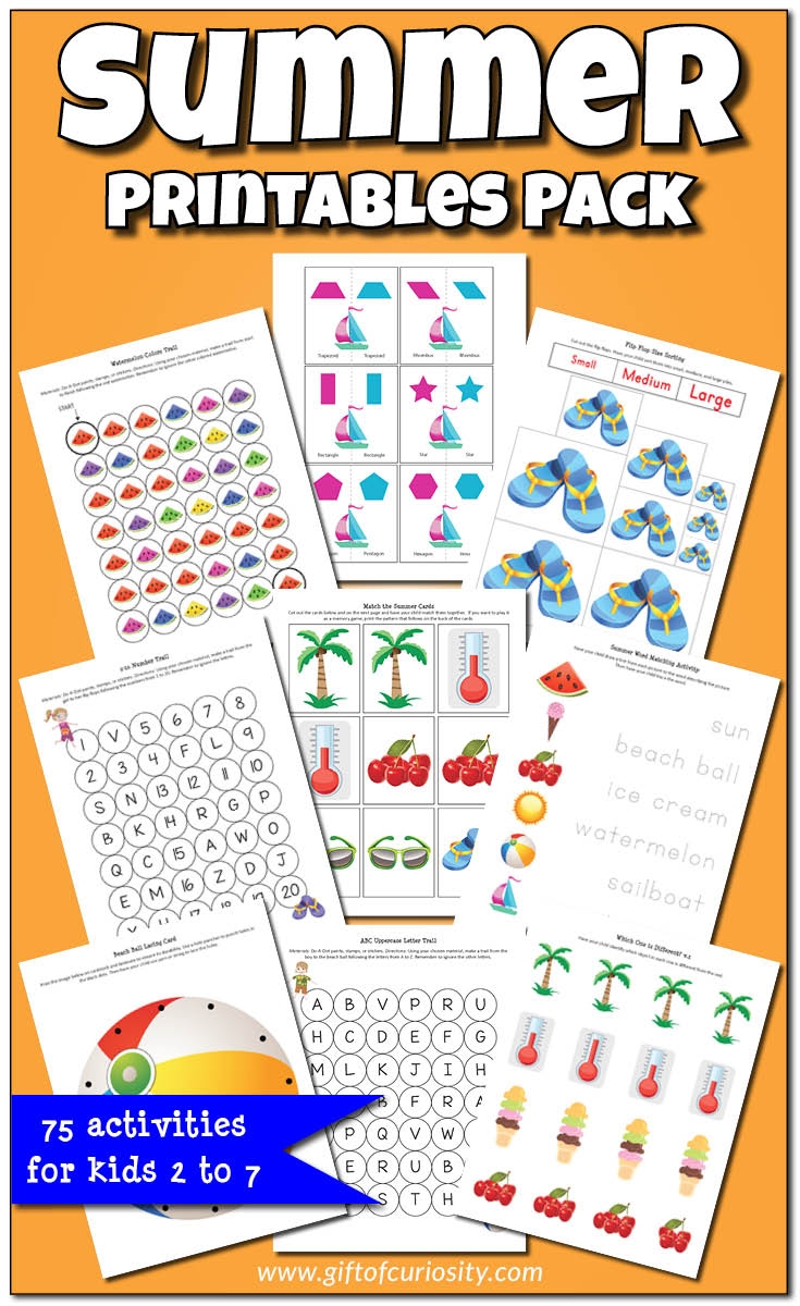 Summer Printable Activities