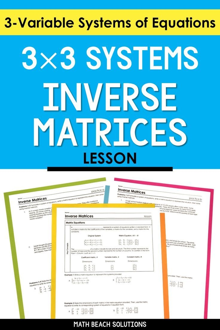 System Of Equations Applications Worksheet Equations Worksheets