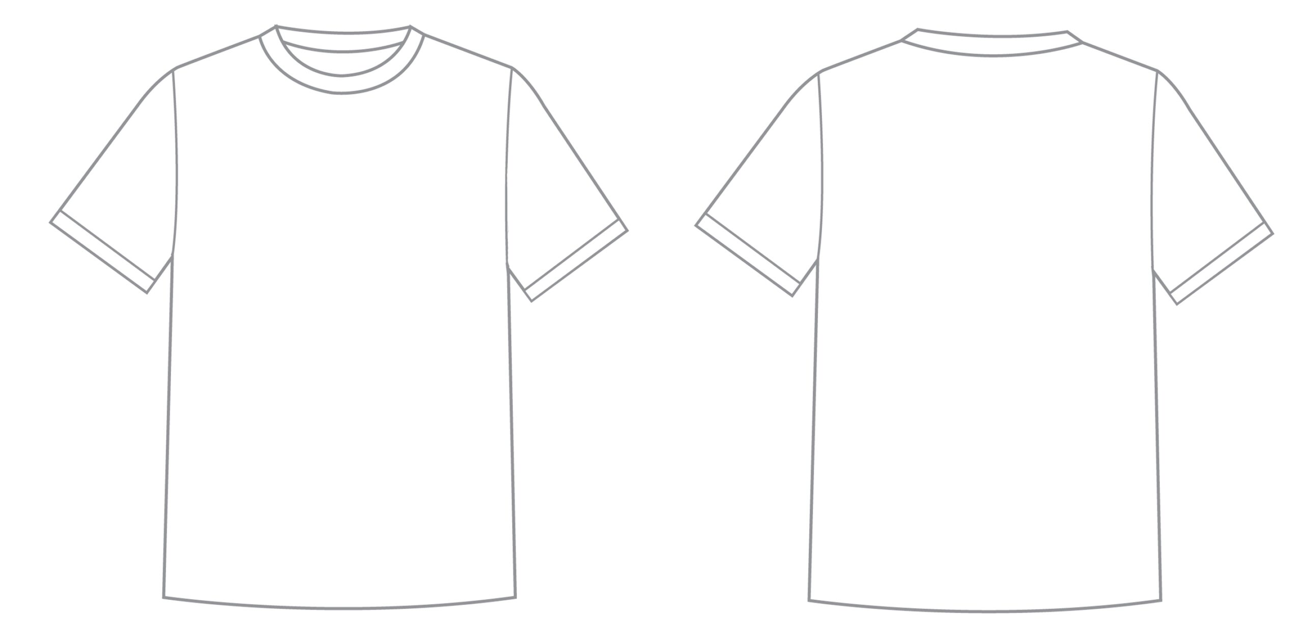 free printable t shirt design template