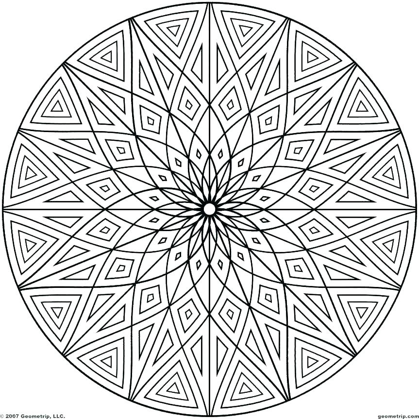 Tessellations Coloring Pages Printable At GetColorings Free 