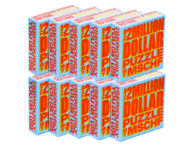2 million dollar puzzle template