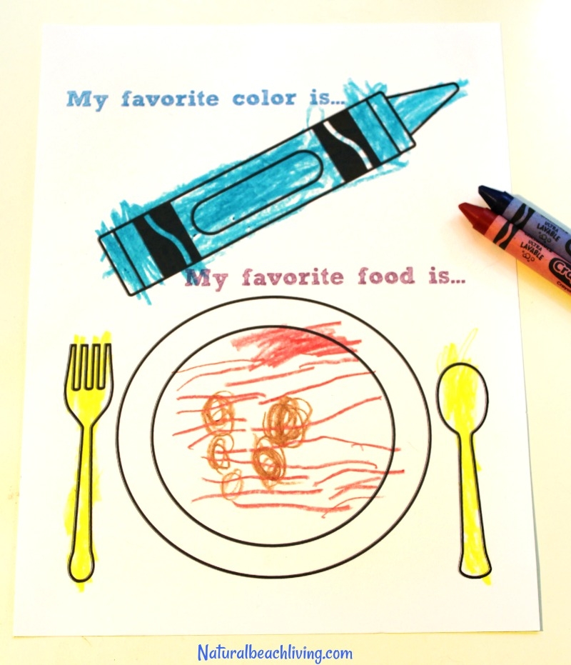 The Best All About Me Preschool Theme Printables Natural Beach Living