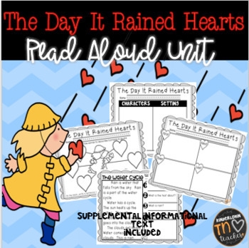 the day it rained hearts activities printable