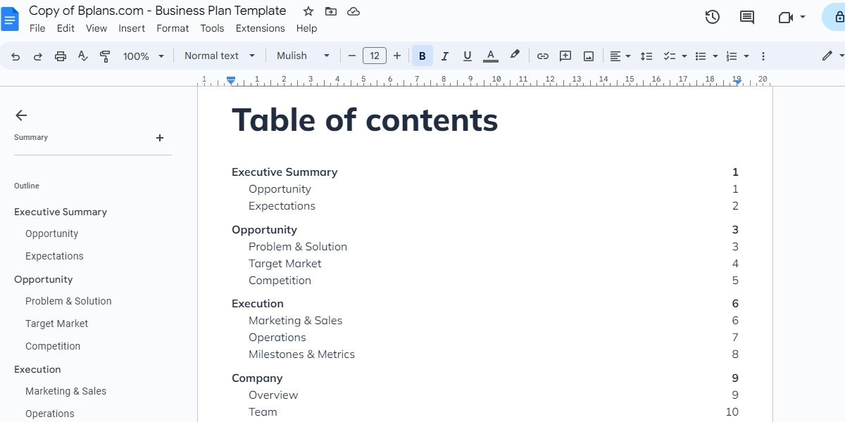 The Top 8 Websites For Free Business Plan Templates