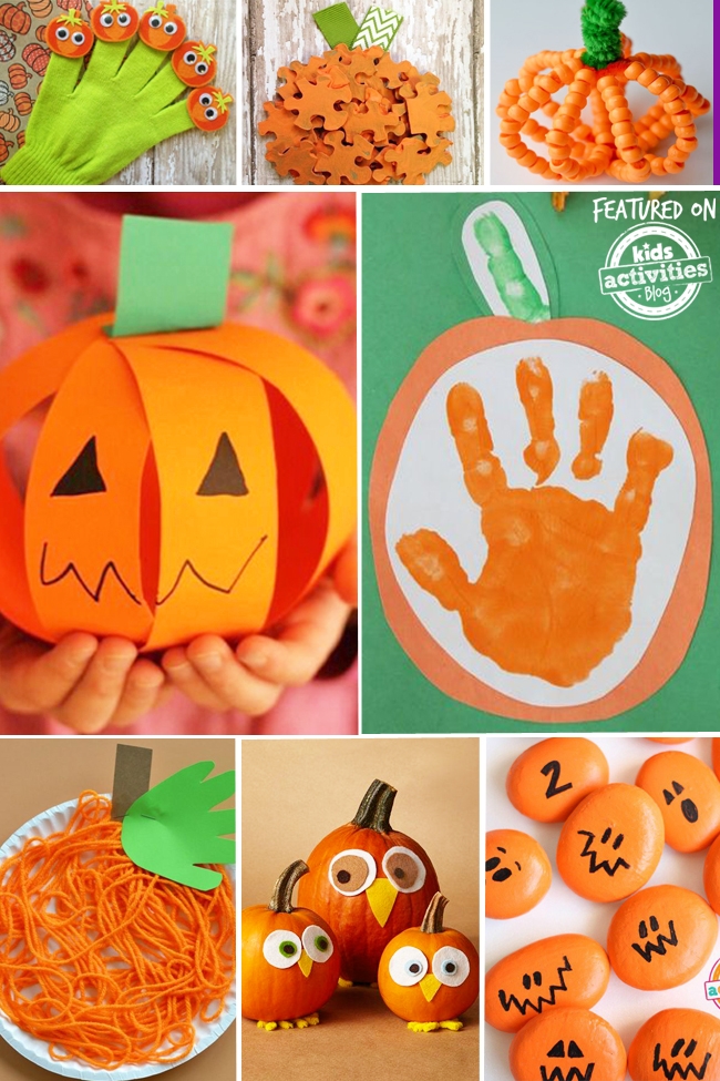 Toddler Printable Pumpkin Activities