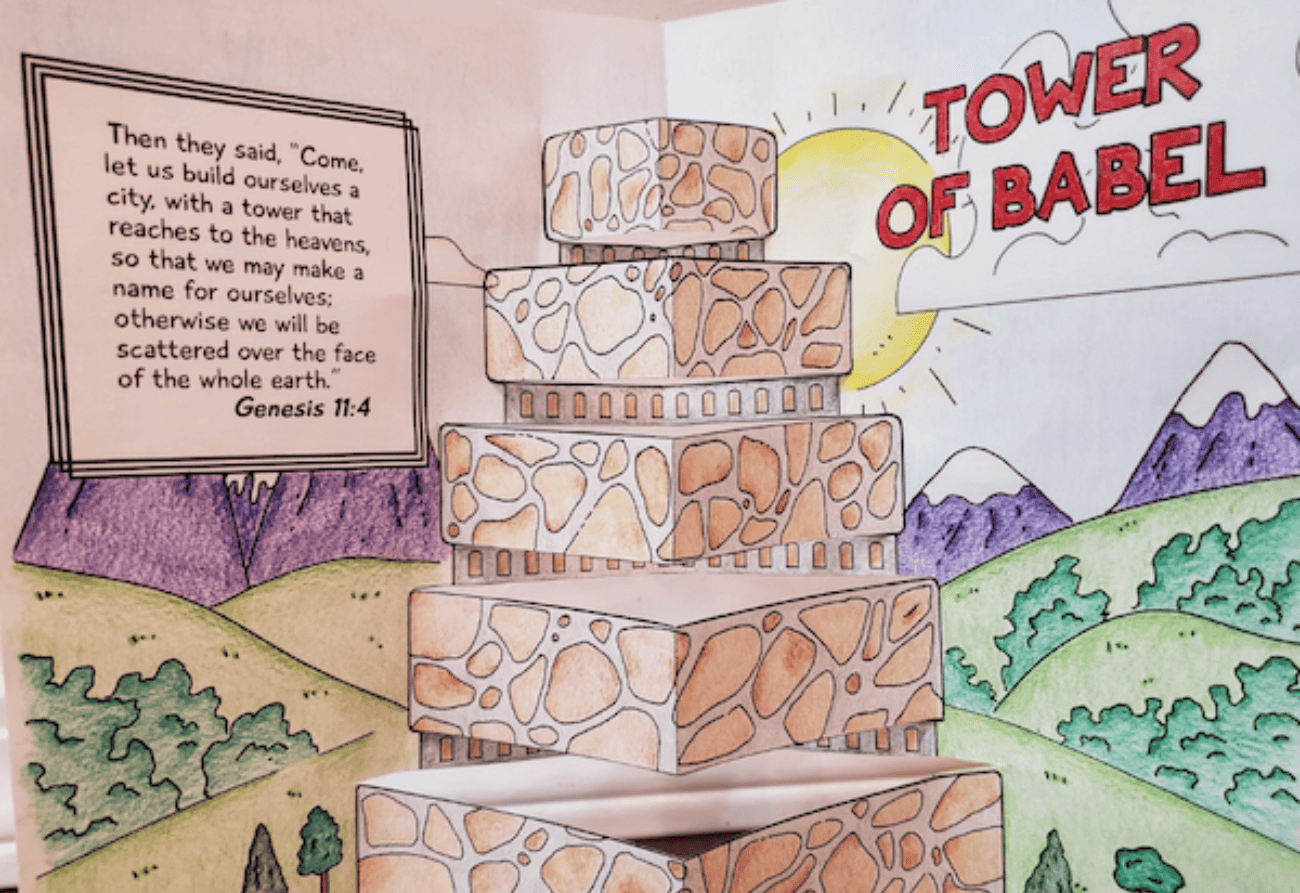Tower Of Babel Printable Craft Free Printable Download Newerarealty