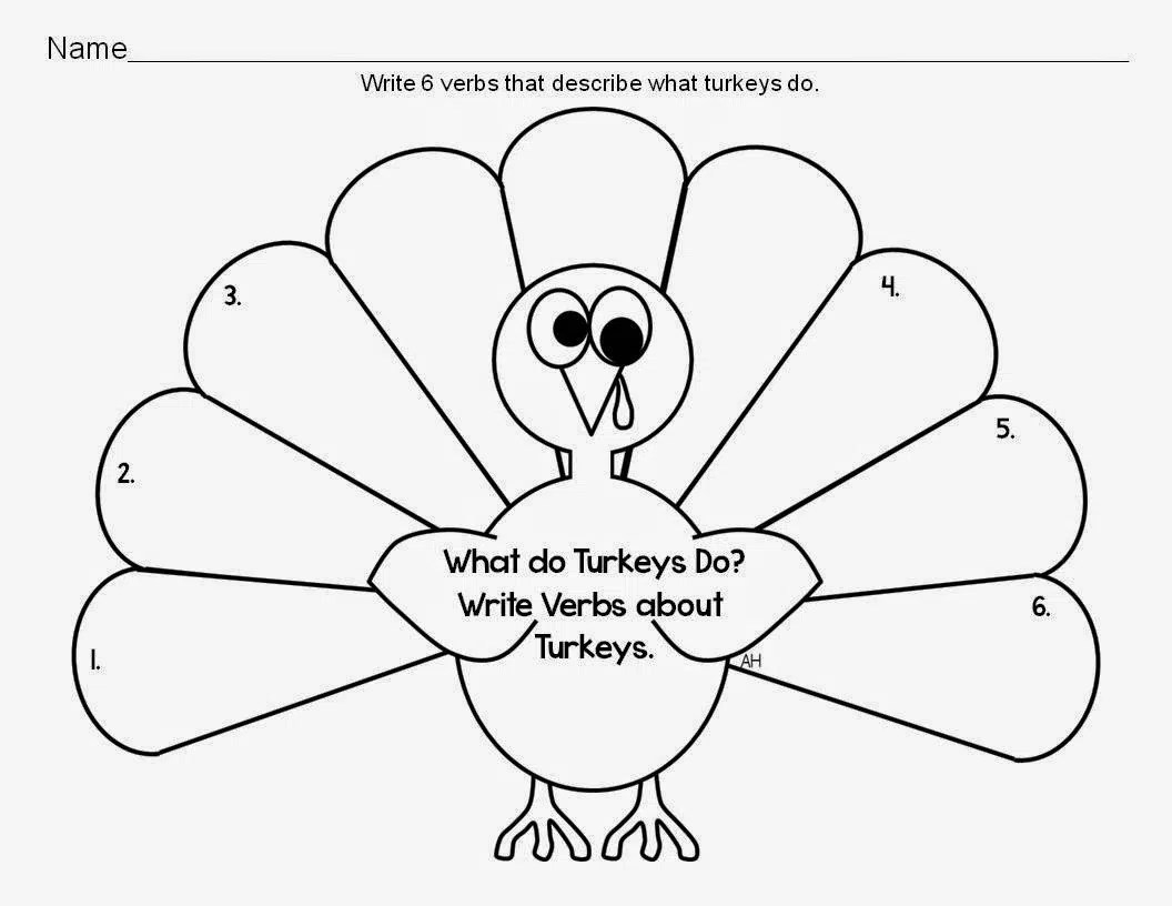 Turkey Activity Printable