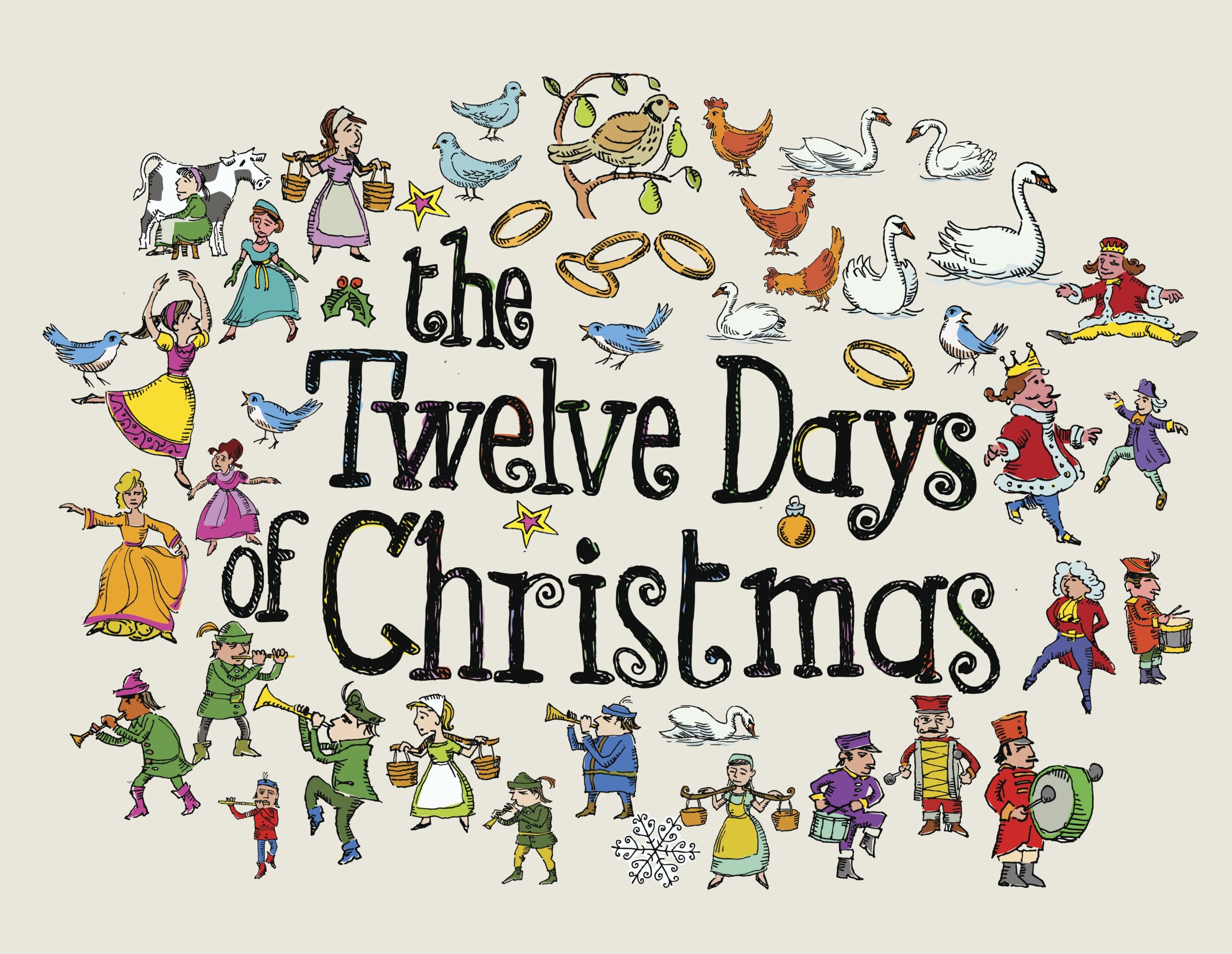 Twelve Days Of Christmas Pictures Printable