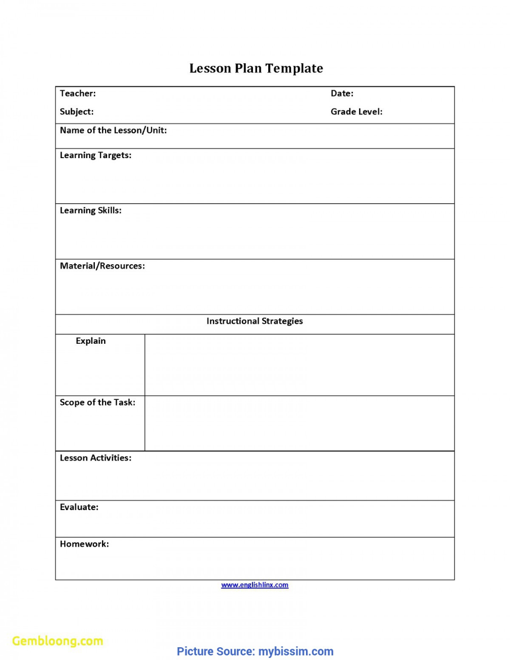 Ufli Lesson Plan Template Modern Resume Template Word