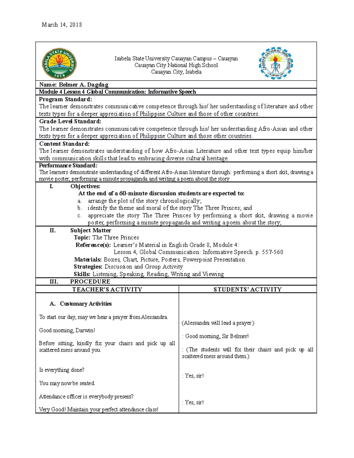 Ufli Lesson Plan Template
