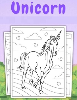 Unicorn Coloring Pages PDF Printables Activity Sheets For Kids