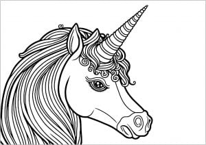 Unicorn Pictures To Color Printable Free Infoupdate