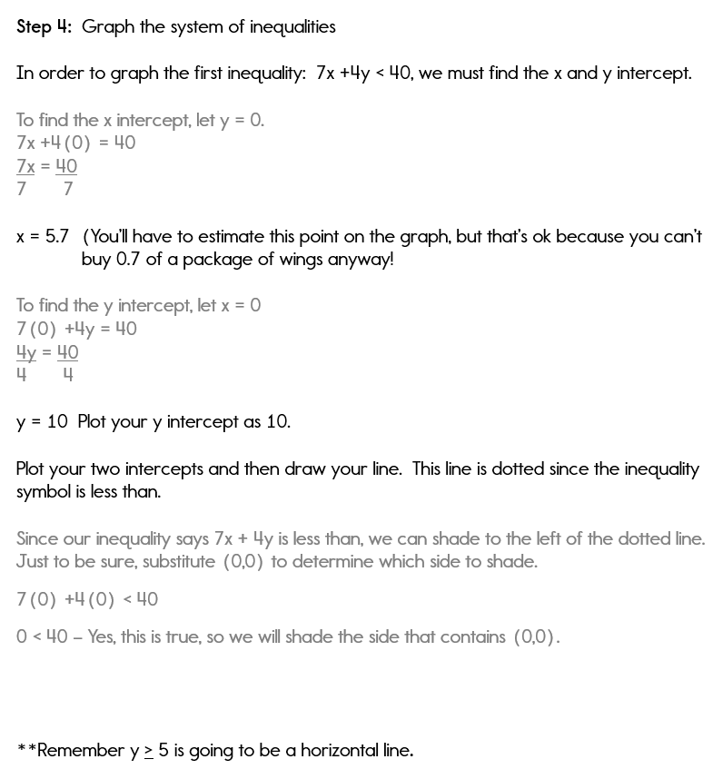 Unit 5 Systems Of Equations Inequalities Homework 6 Word Problems