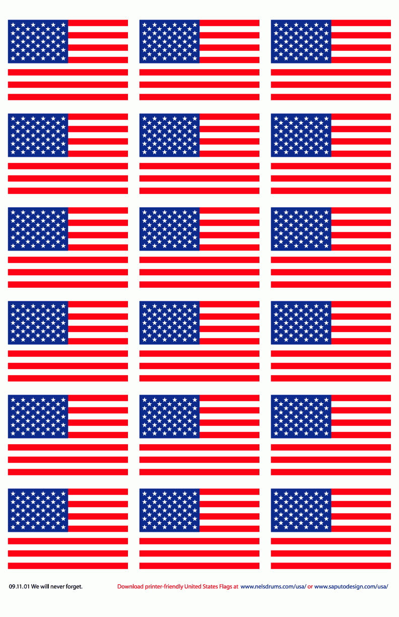 Us Flag Printable