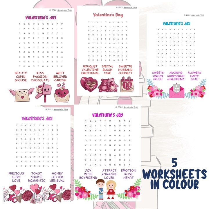 esl printable activities