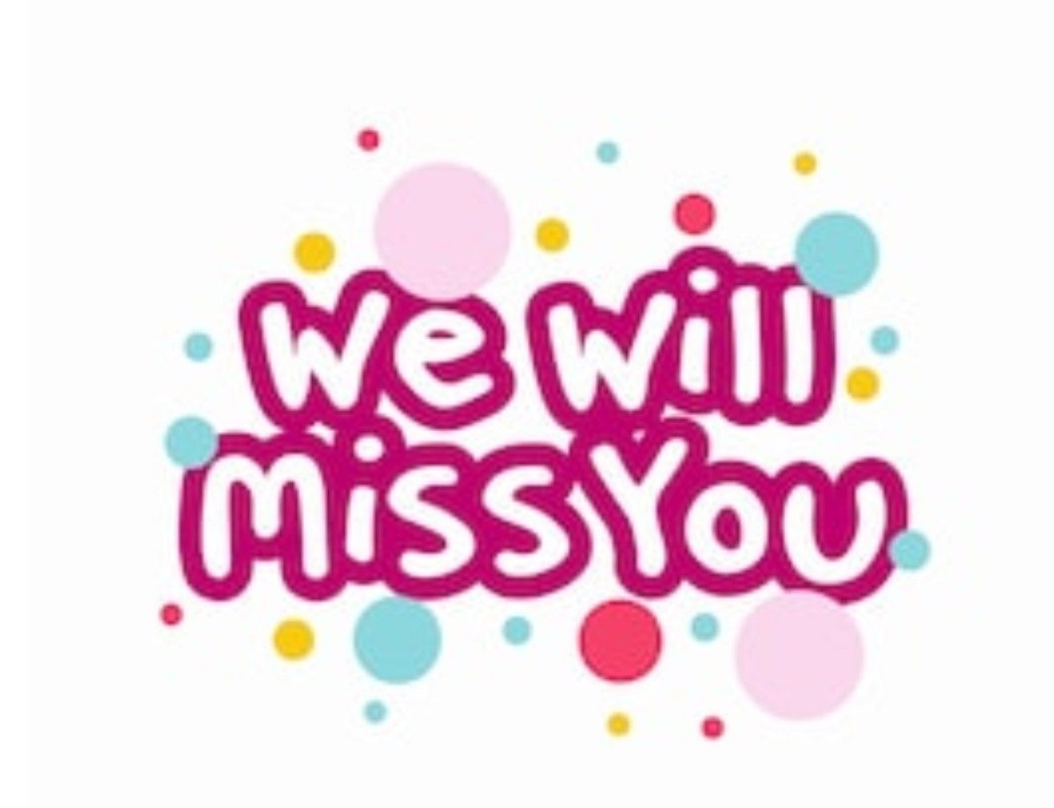 We Will Miss You Card Free Printable