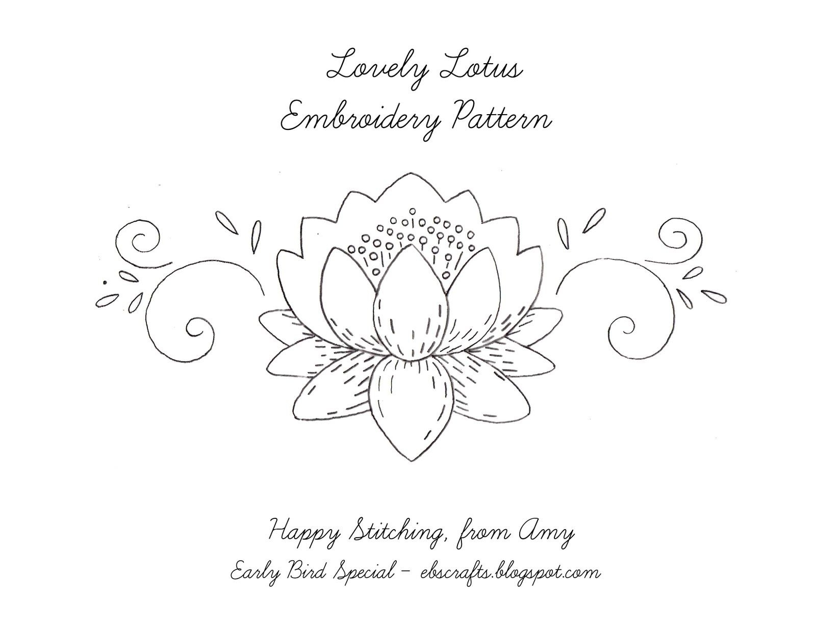 free printable embroidery designs