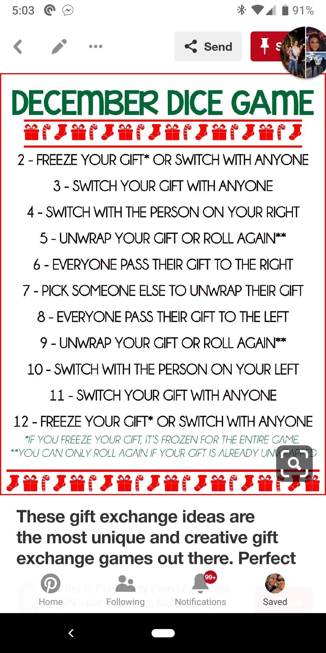 White Elephant Dice Game Free Printable Printable Templates
