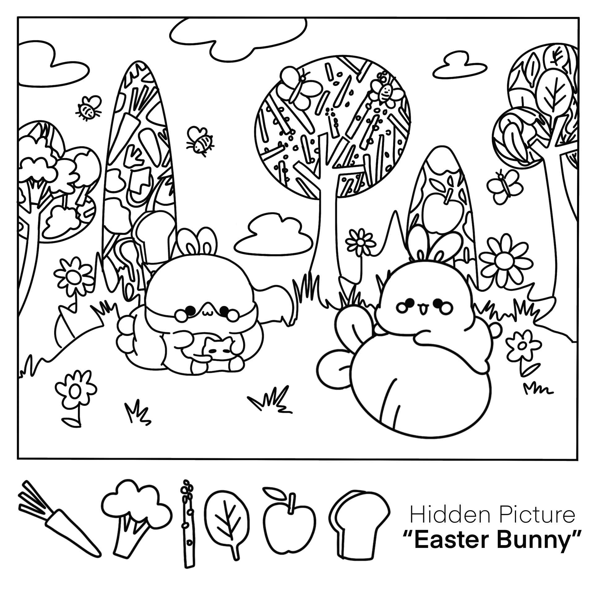 Winter Hidden Objects 6 Free PDF Printables Printablee