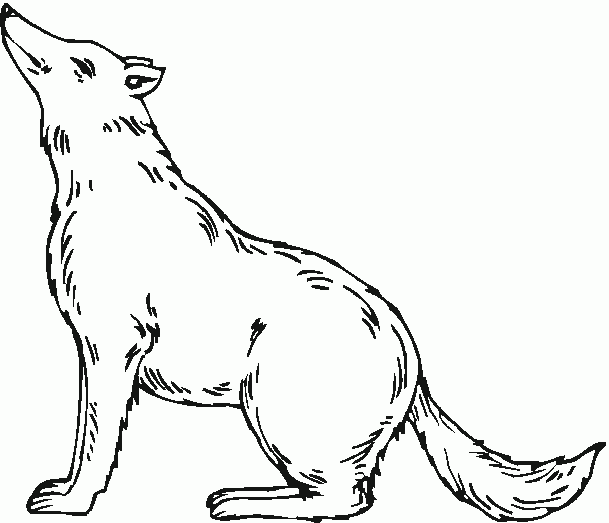 Wolf Printable