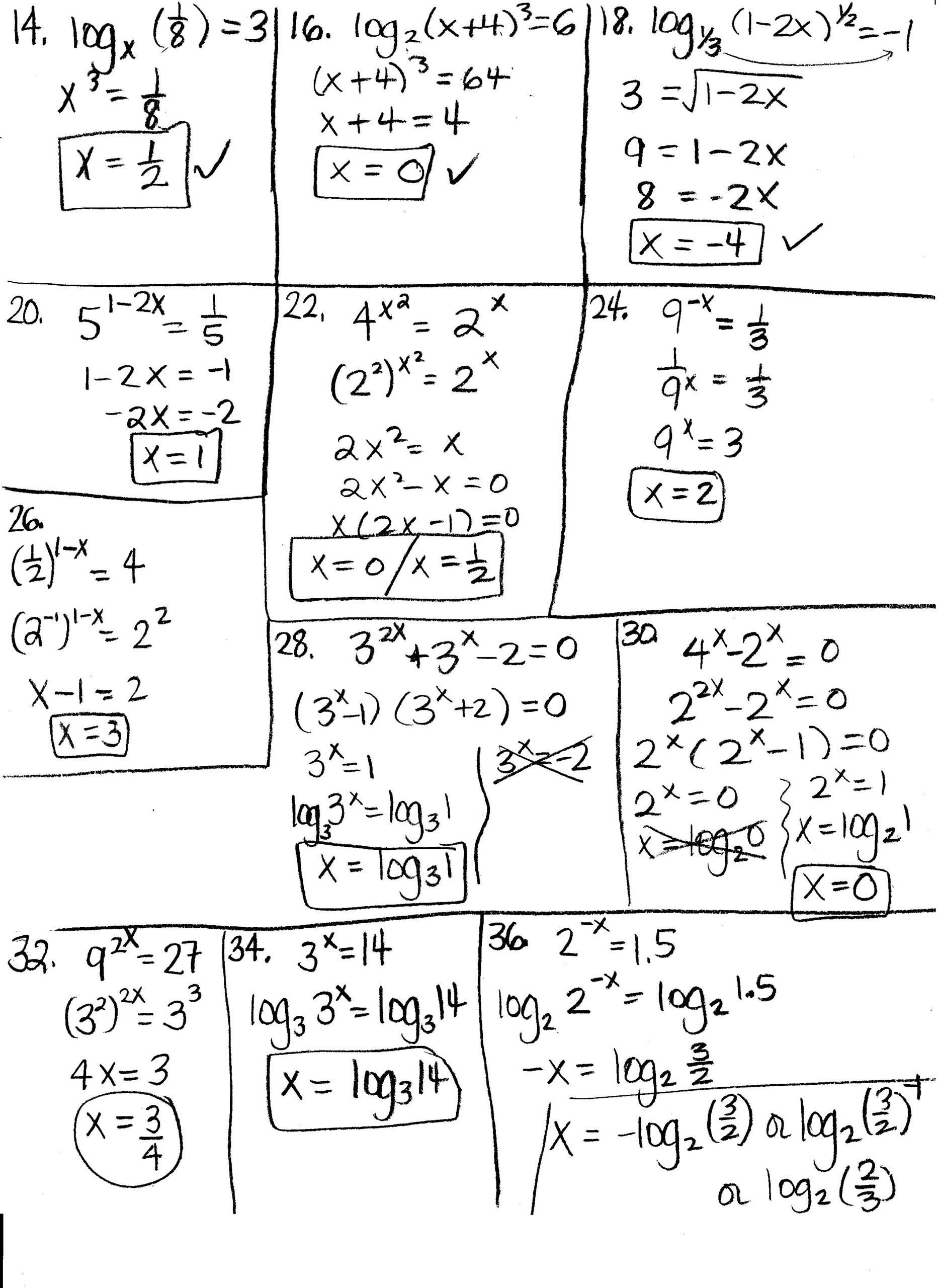 Worksheet Exponential Functions Worksheets Library