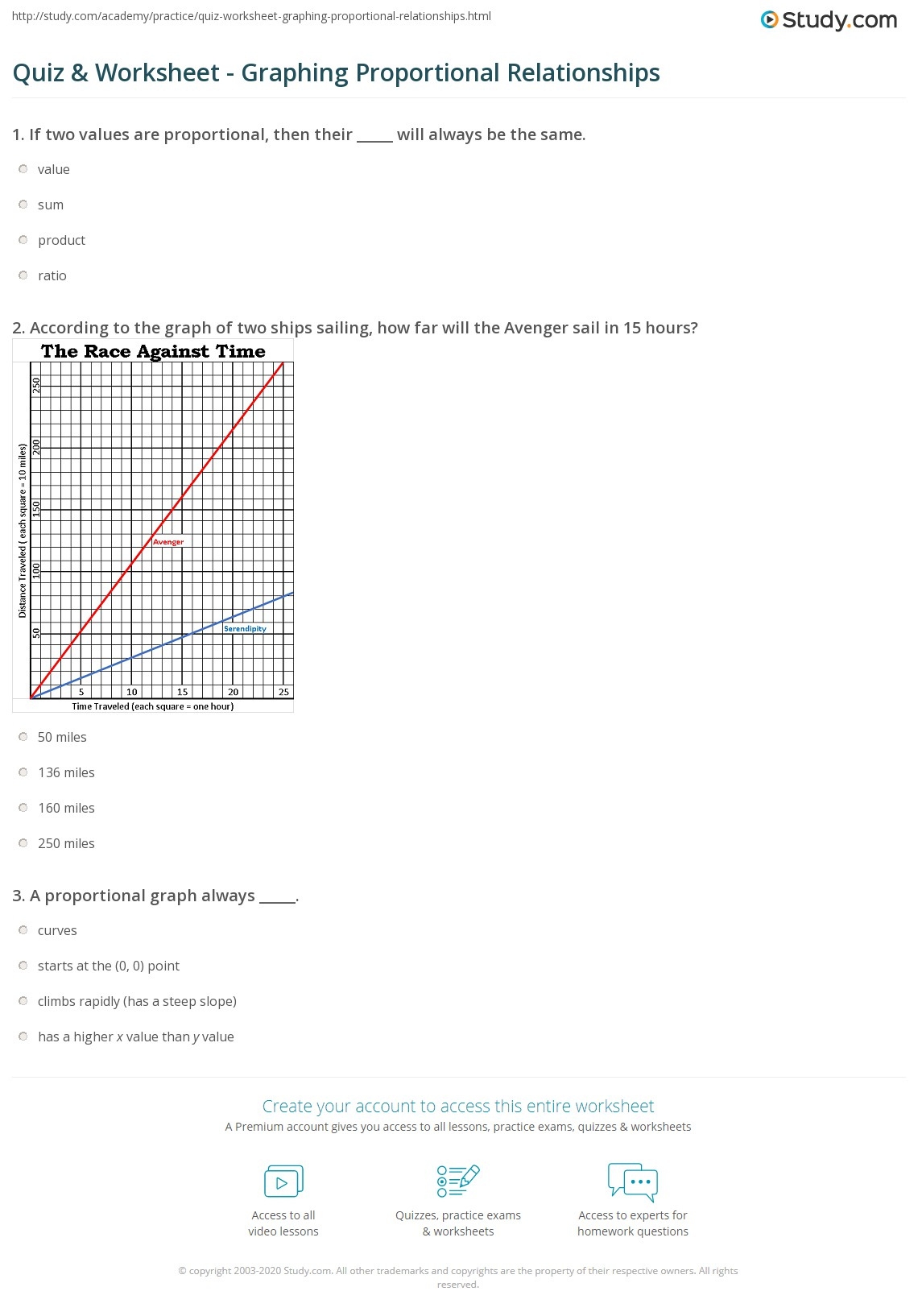 Writing Equations For Proportional Relationships Worksheets Writing 
