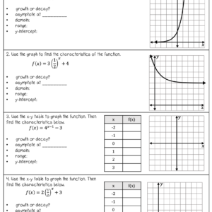 Writing Exponential Equations From Graphs Worksheet AirSlate SignNow 