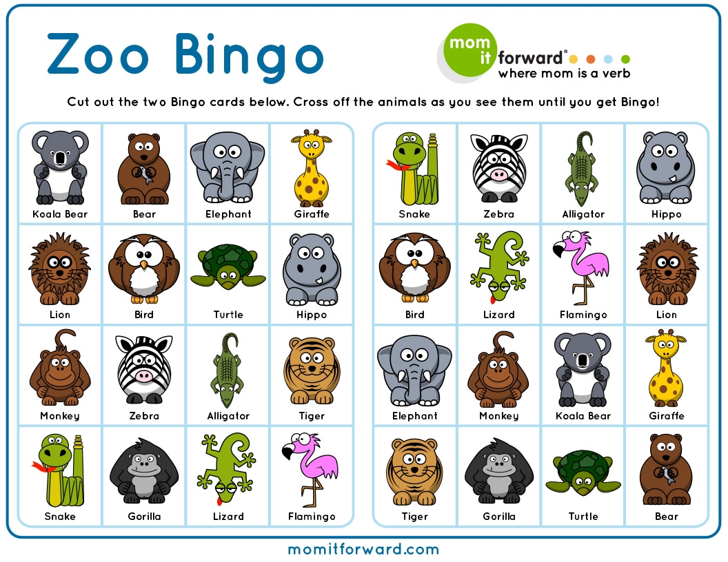 animal pictures printable free