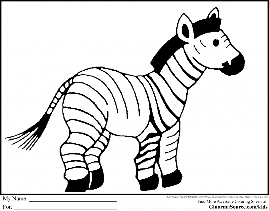 Zoo Animal Templates Coloring Home